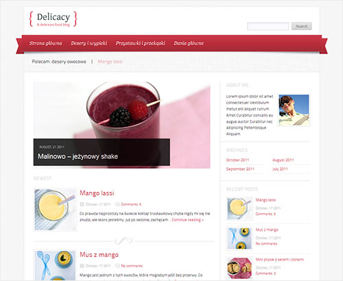 instantShift - New High-Quality Free WordPress Themes
