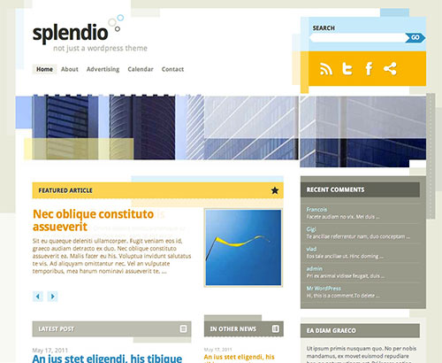 instantShift - New High-Quality Free WordPress Themes