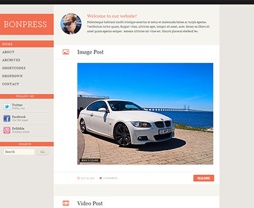 instantShift - New High-Quality Free WordPress Themes
