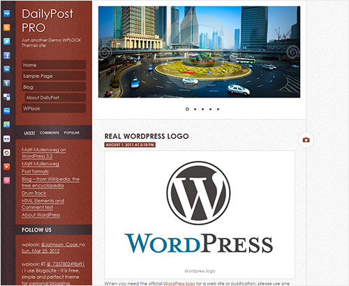 instantShift - New High-Quality Free WordPress Themes