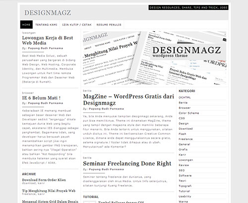 instantShift - New High-Quality Free WordPress Themes