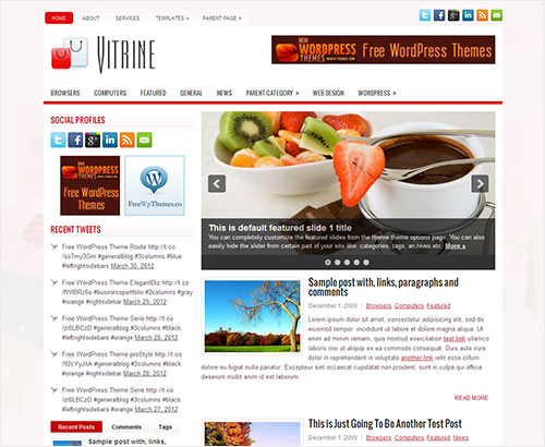 instantShift - New High-Quality Free WordPress Themes