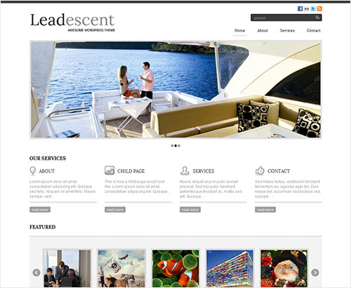 instantShift - New High-Quality Free WordPress Themes