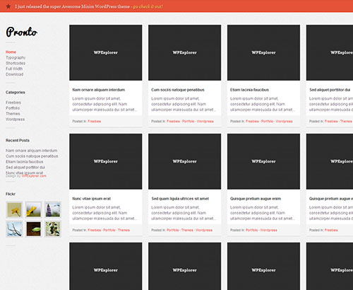 instantShift - New High-Quality Free WordPress Themes