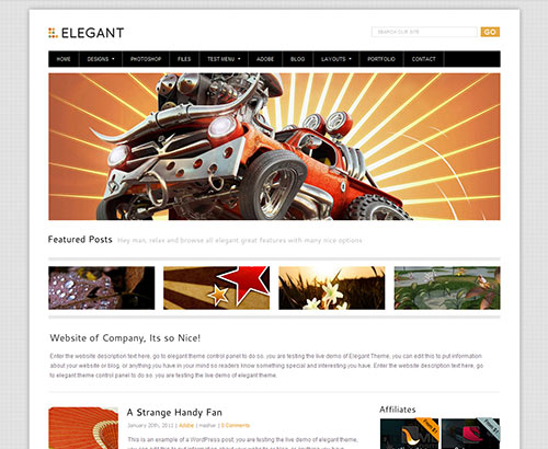 instantShift - New High-Quality Free WordPress Themes