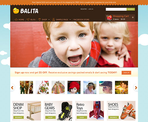 instantShift - New High-Quality Free WordPress Themes