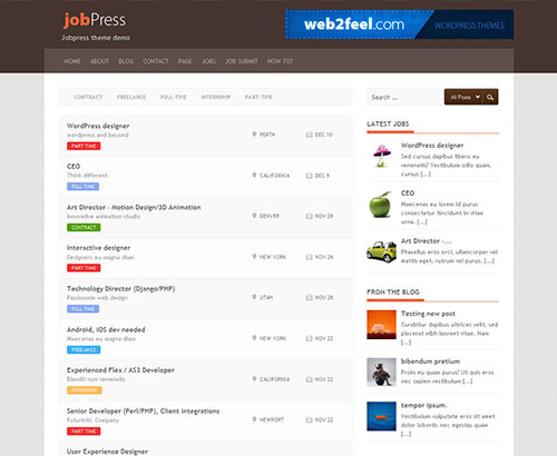 instantShift - New High-Quality Free WordPress Themes