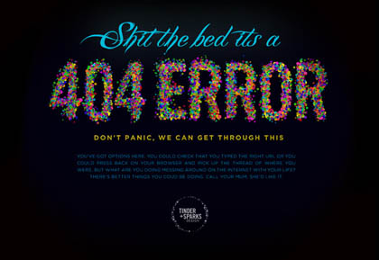 Creative 404 Page Designs