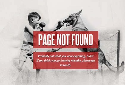 Creative 404 Page Designs