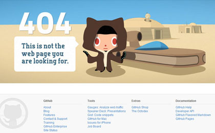 Creative 404 Page Designs