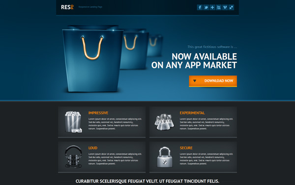 Respo - Responsive Landing Page