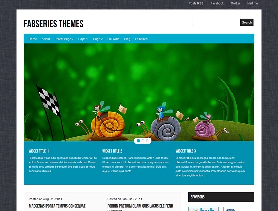 Hector 35 Free and Professional looking WordPress Themes