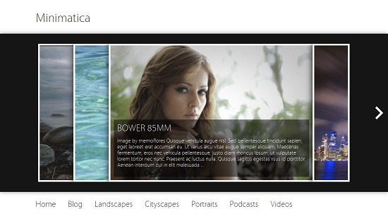 Minimatica 35 Free and Professional looking WordPress Themes