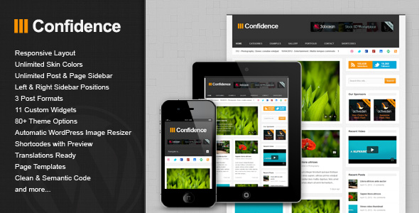 confidence 35 Impressive Wordpress Themes of April 2012