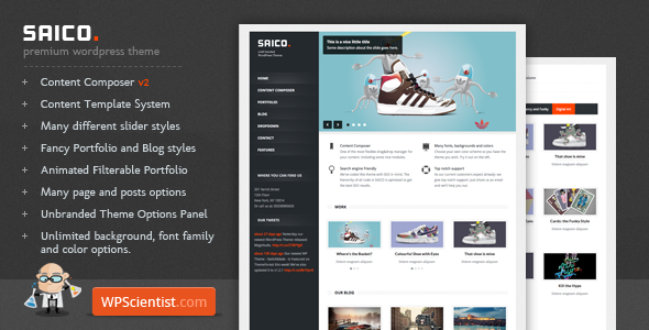 saico 35 Impressive Wordpress Themes of April 2012