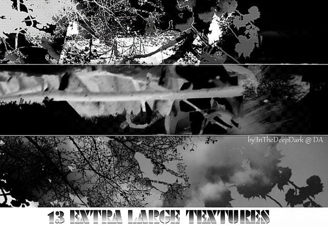 13 Extra Large Dark Textures