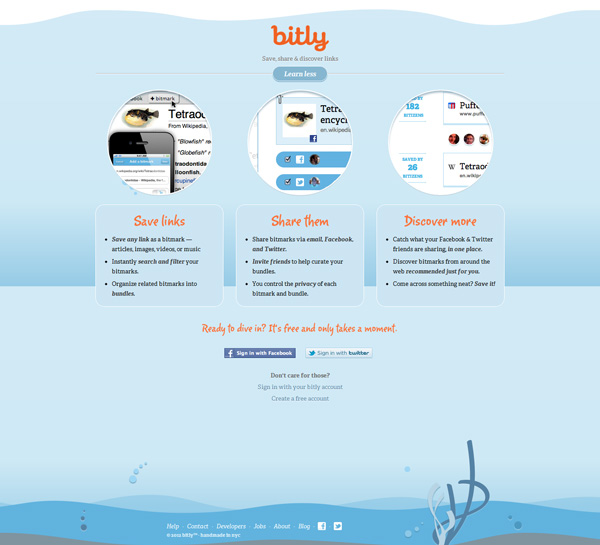 bitly 30+ Fresh and Popular Web Application Websites