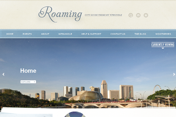 WPBundle Roaming theme for WordPress