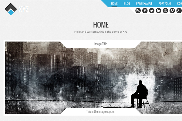 Mojo Themes premium XYZ Portfolio WP