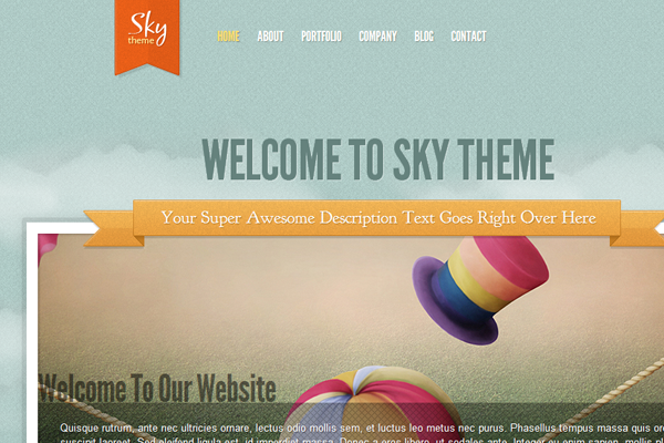 Elegant Themes Sky WordPress premium template