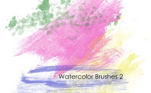 ink and watercolor photoshop brushes