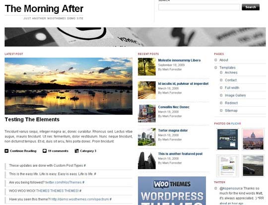 free wordpress themes 2012