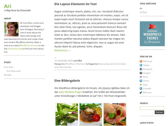 free wordpress themes 2012