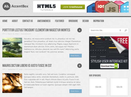 free wordpress themes 2012