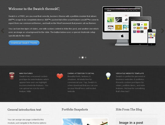 free wordpress themes 2012