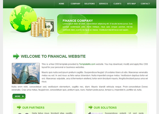 Free Psd Website templates