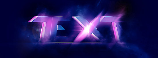 Create Abstract Layered Text with Decorative Lighting Effect in Photoshop Posted on May 7th, 2012 under Text Effects