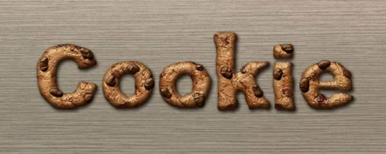 Quick Tip: Create a Cookie Text Effect in Photoshop 