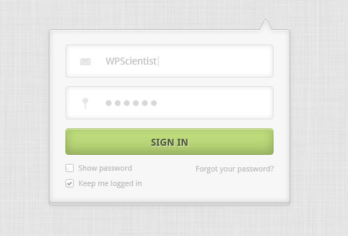 instantShift - Beautiful Free Sign-In and Sign-Up PSD Designs