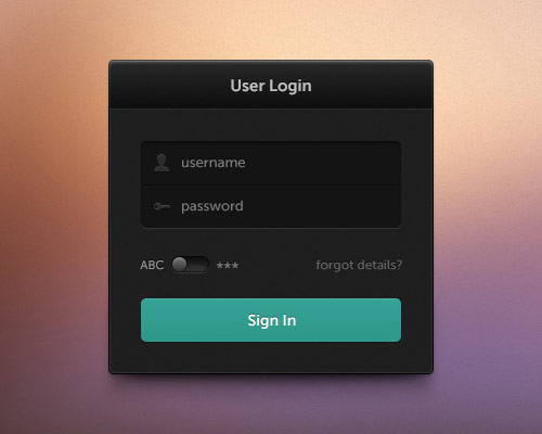 instantShift - Beautiful Free Sign-In and Sign-Up PSD Designs