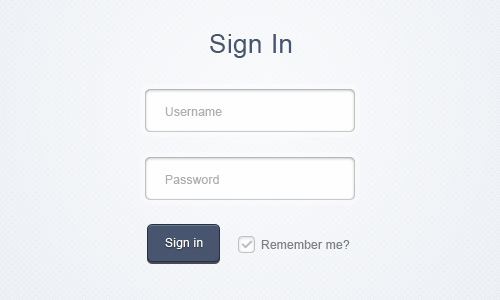 instantShift - Beautiful Free Sign-In and Sign-Up PSD Designs