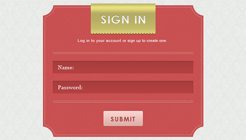 instantShift - Beautiful Free Sign-In and Sign-Up PSD Designs