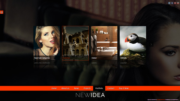 newidea 25 Excellent Premium WordPress Themes of December 2012