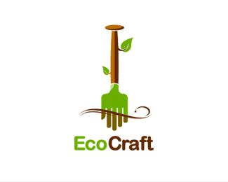 eco craft 36 Green Logo Designs for Your Inspiration