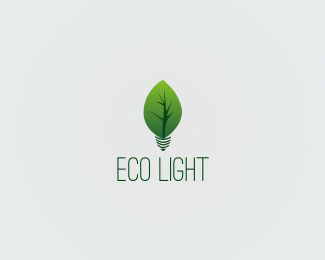 eco light 36 Green Logo Designs for Your Inspiration