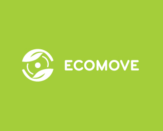 eco move 36 Green Logo Designs for Your Inspiration