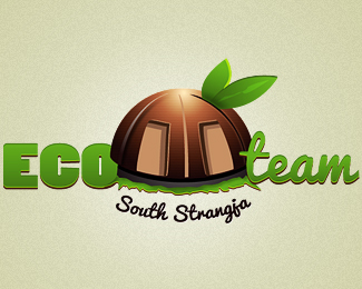 eco team 36 Green Logo Designs for Your Inspiration