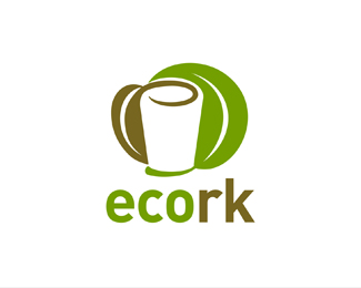 ecork 36 Green Logo Designs for Your Inspiration