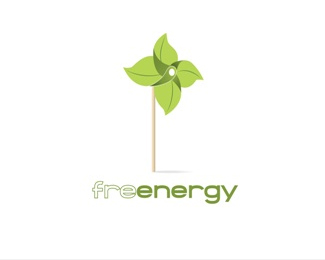 free energy 36 Green Logo Designs for Your Inspiration