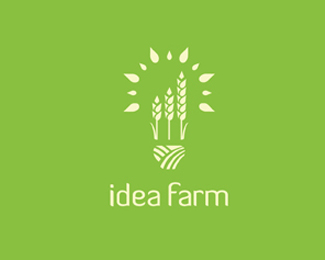 idea farm 36 Green Logo Designs for Your Inspiration