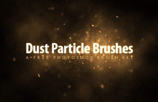 Free Dust Particle Photoshop Brush Set