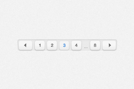 instantShift - Beautiful Free Pagination PSD Designs