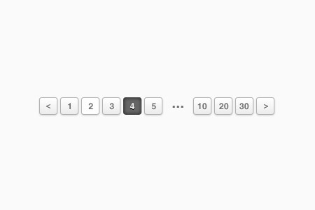 instantShift - Beautiful Free Pagination PSD Designs