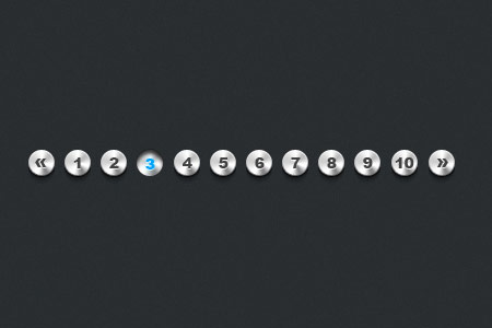 instantShift - Beautiful Free Pagination PSD Designs