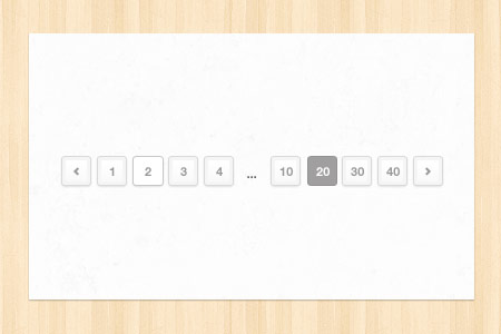 instantShift - Beautiful Free Pagination PSD Designs