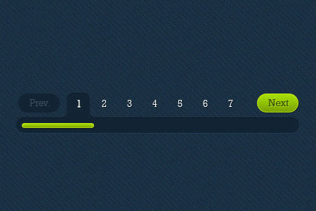 instantShift - Beautiful Free Pagination PSD Designs